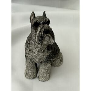 Vtg 1995 Sandicast Schnauzer Figurine